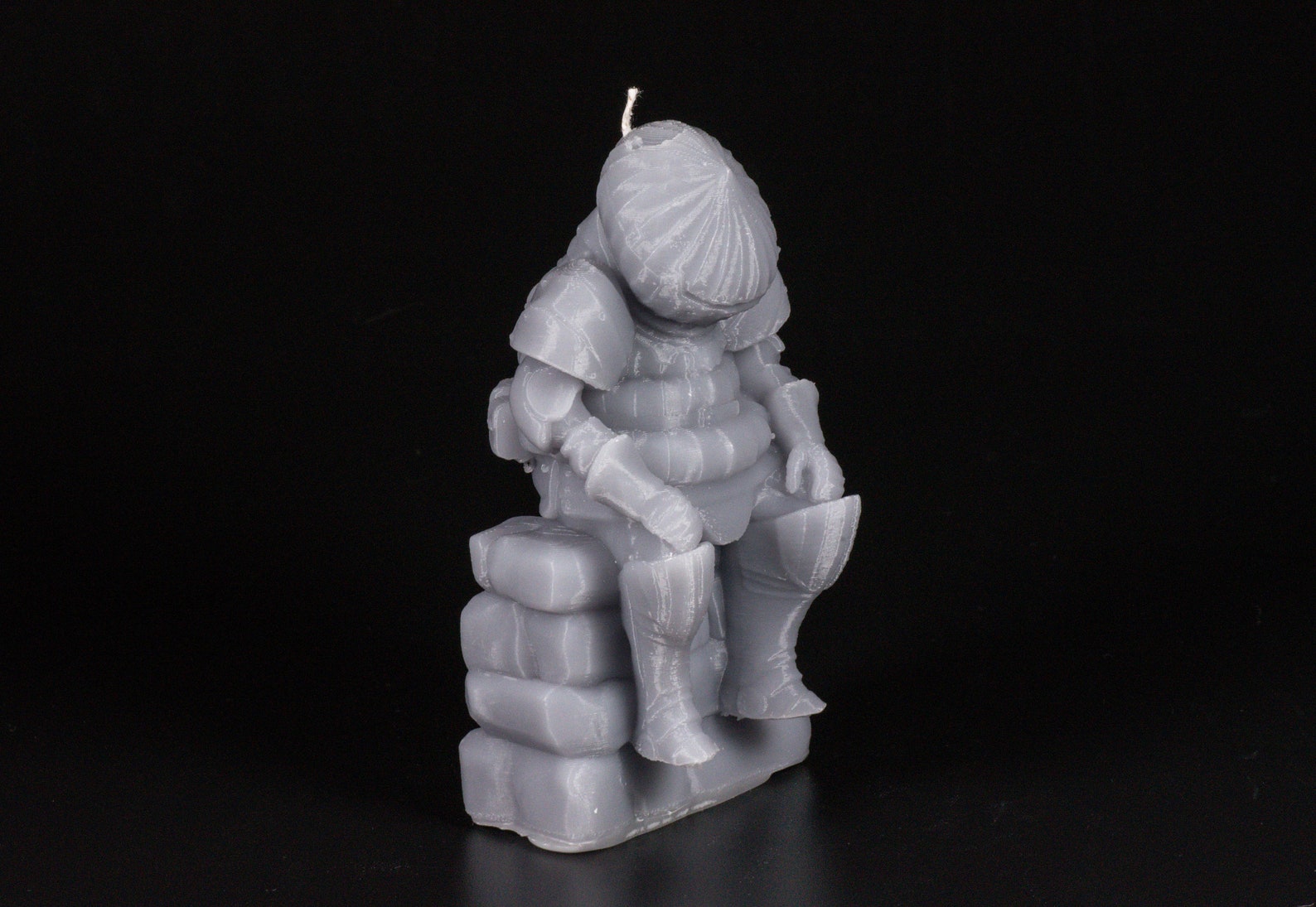 Scented Candle Dark Souls Inspired Handmade Candle Onion Etsy