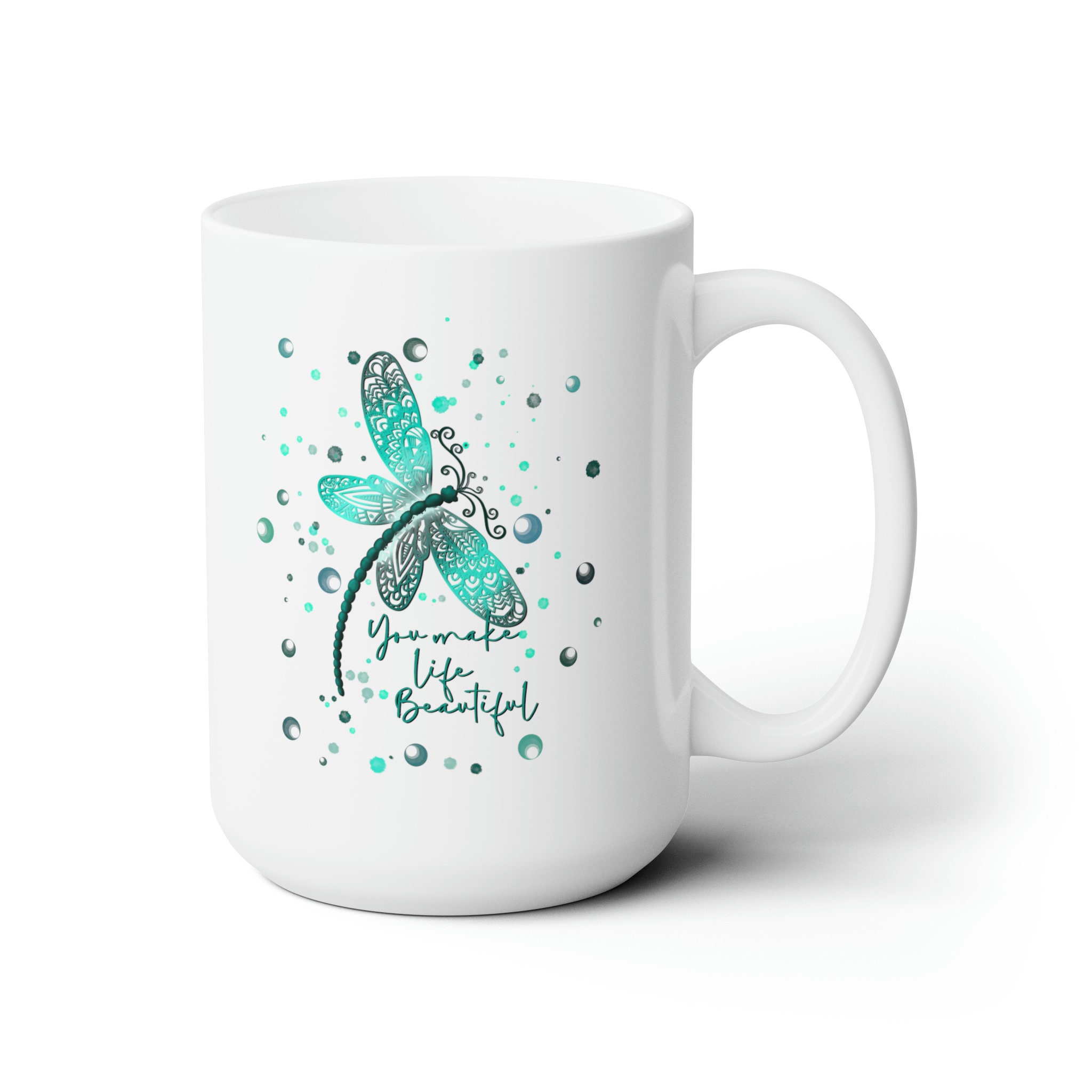 Dragonfly Coffee Mug for Dragonfly Lovers of Dragonflies Gift for