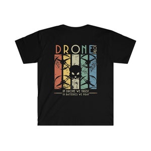 Funny Drone Pilot Shirt Gift, Aviation Lover Tshirt, FAA Drone Pilot Gift, Drone T Shirt, Pilot Gift, Front and Back Design, Drone Dad Gift image 5