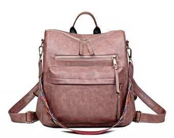 backpack with purse strap