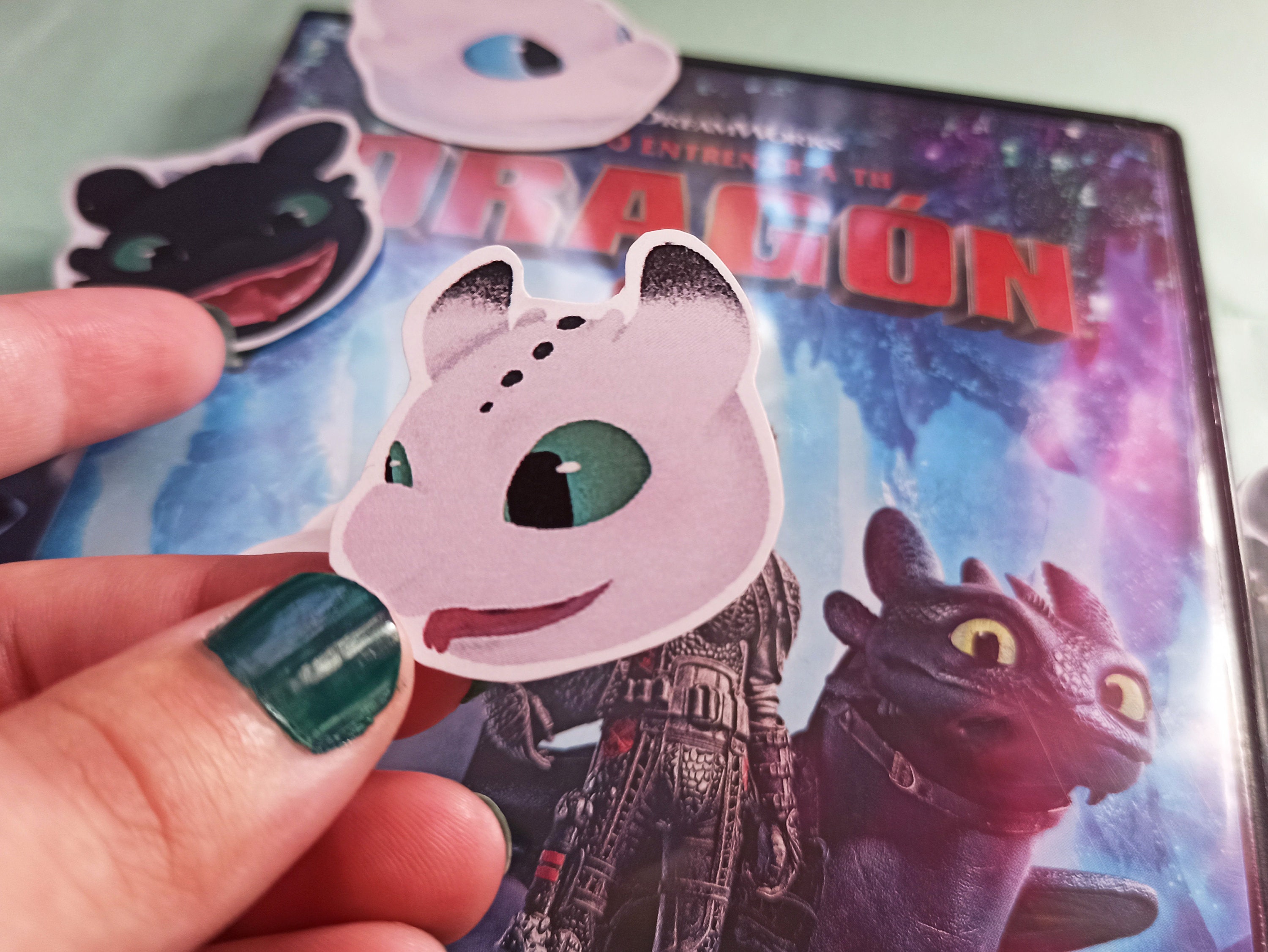 Stickers How to train your Dragon Toothless Lightfury Etsy