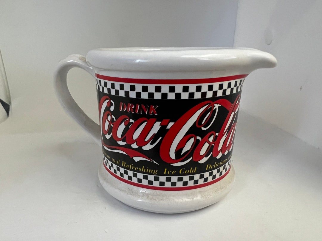 Vintage 1995 Coca Cola Creamer Pourer Etsy
