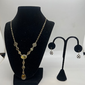 Vintage Necklace and Earrings Set