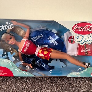 Vintage Barbie Coca Cola Splash Mattel #25590