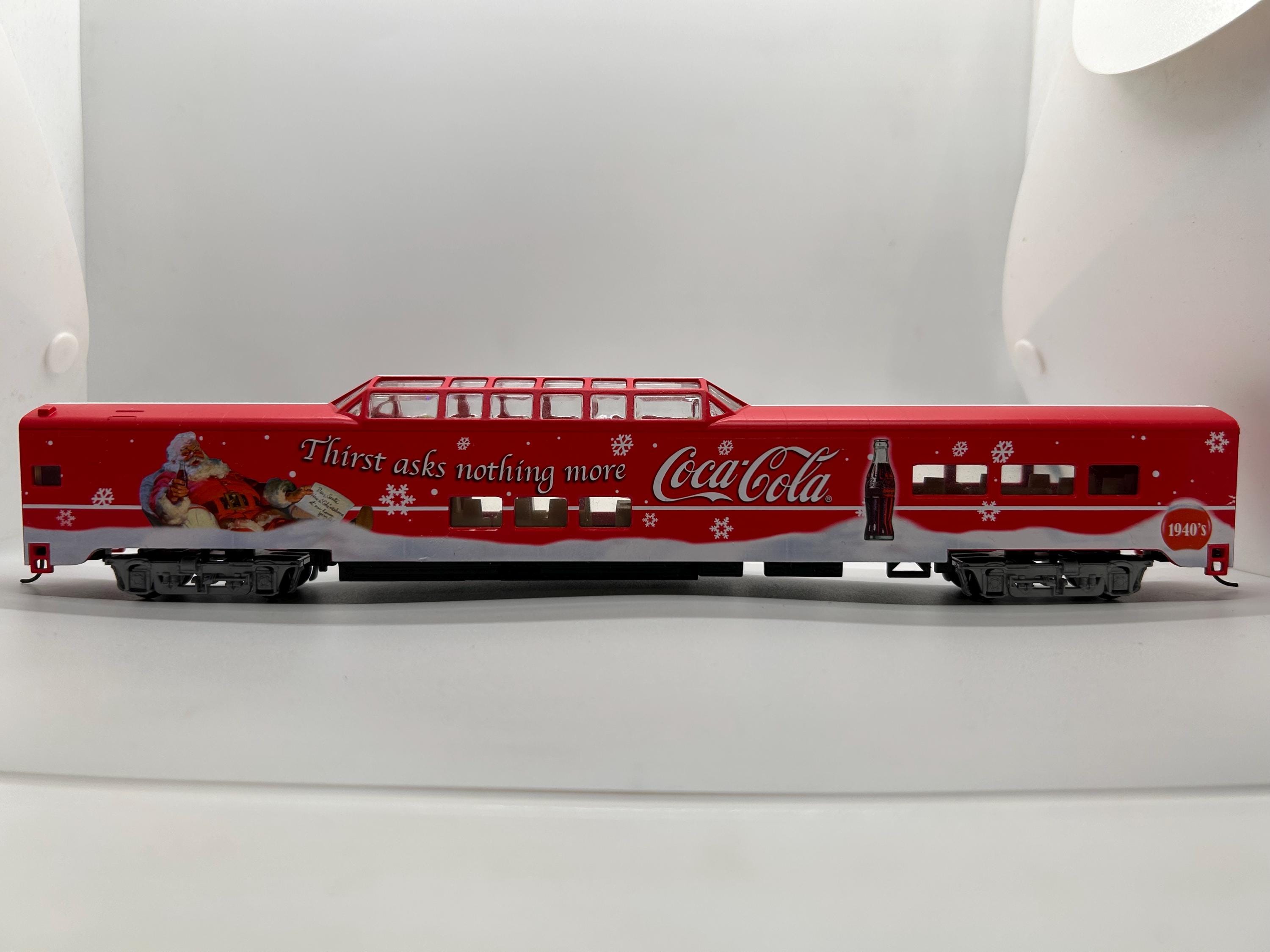 Coca-cola Express Hawthorne Village Train Set Car, Thirst Asks