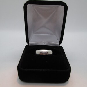 Solid 925 Silver Band/Ring, Size 8
