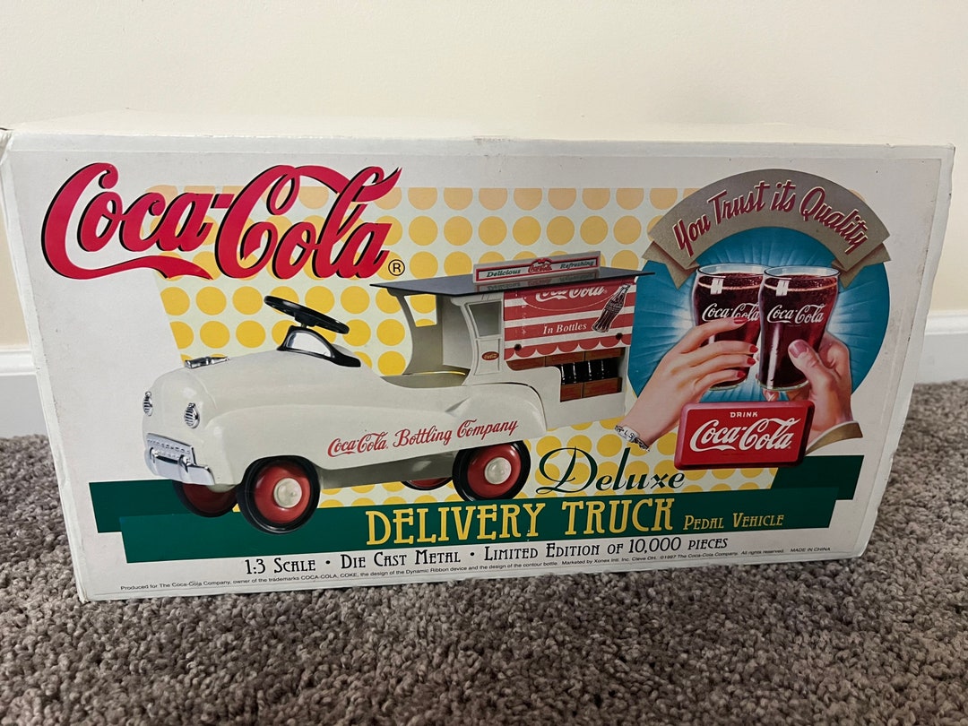 Vintage Coca Cola Deluxe Delivery Truck - Etsy