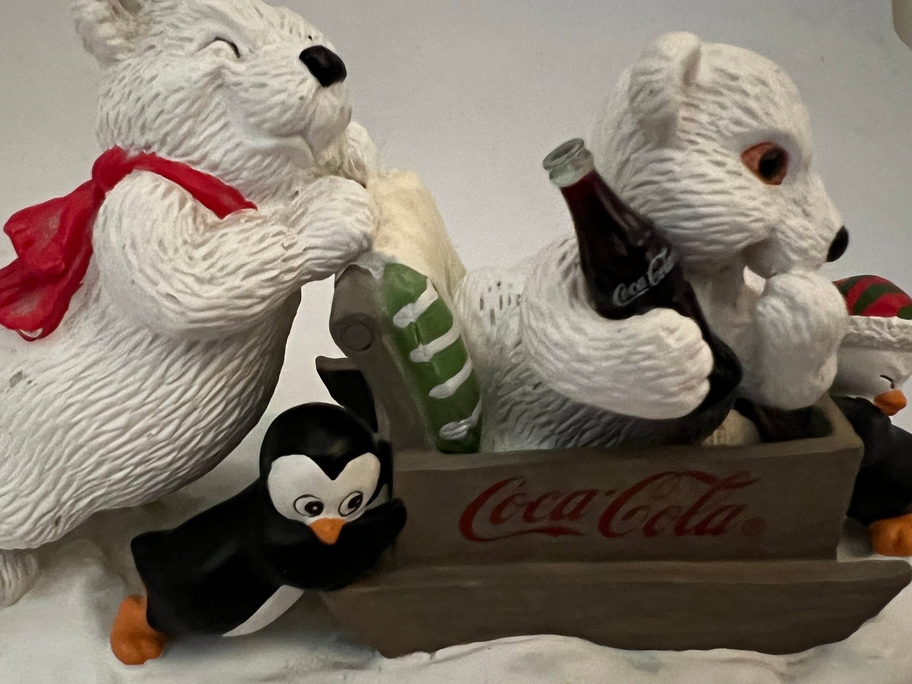 Vintage Coca Cola Polar Bear Cubs “on Your Mark, Get Set, Go” HN0601 - Etsy