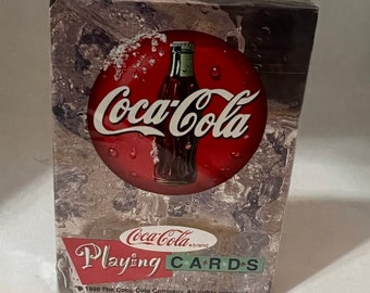 Vintage 1998 Coca Cola Playing Cards - Etsy