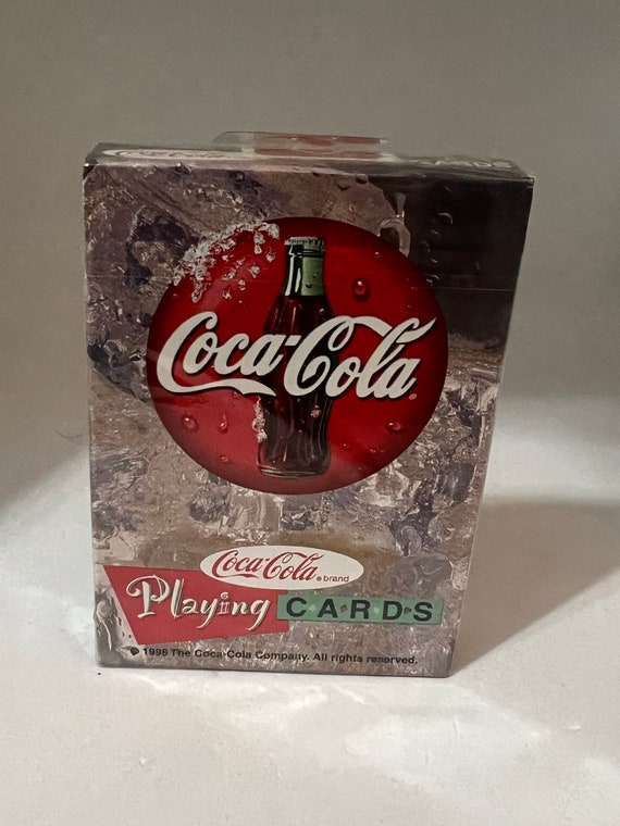 CocaCola Nostalgia Playing Cards コカコーラ Vintage Coca Cola Nostalgia Playing Cards Set of 2 Tin 1994
