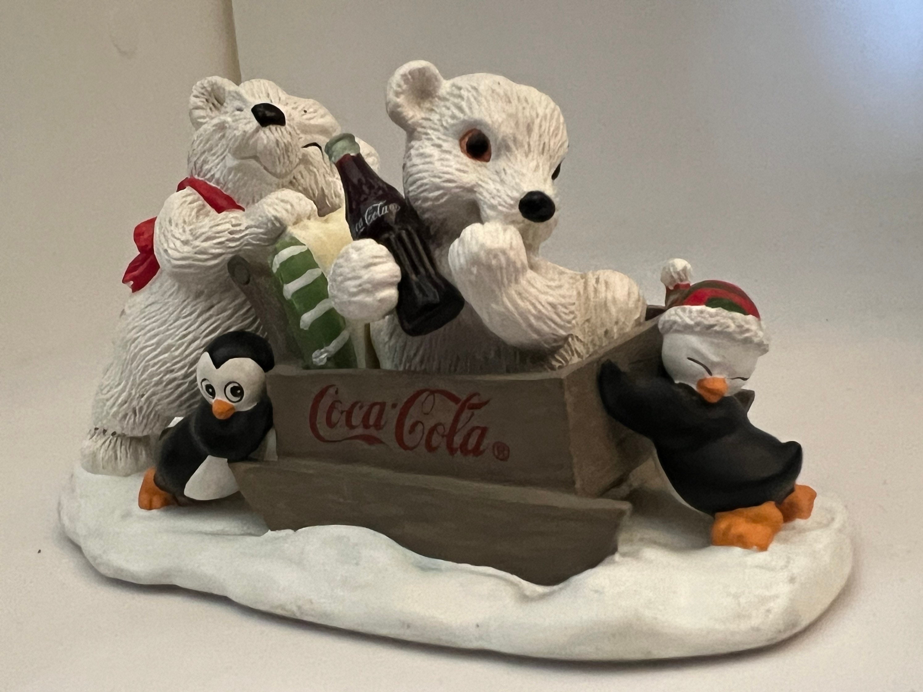 Vintage Coca Cola Polar Bear Cubs “on Your Mark, Get Set, Go” HN0601 - Etsy