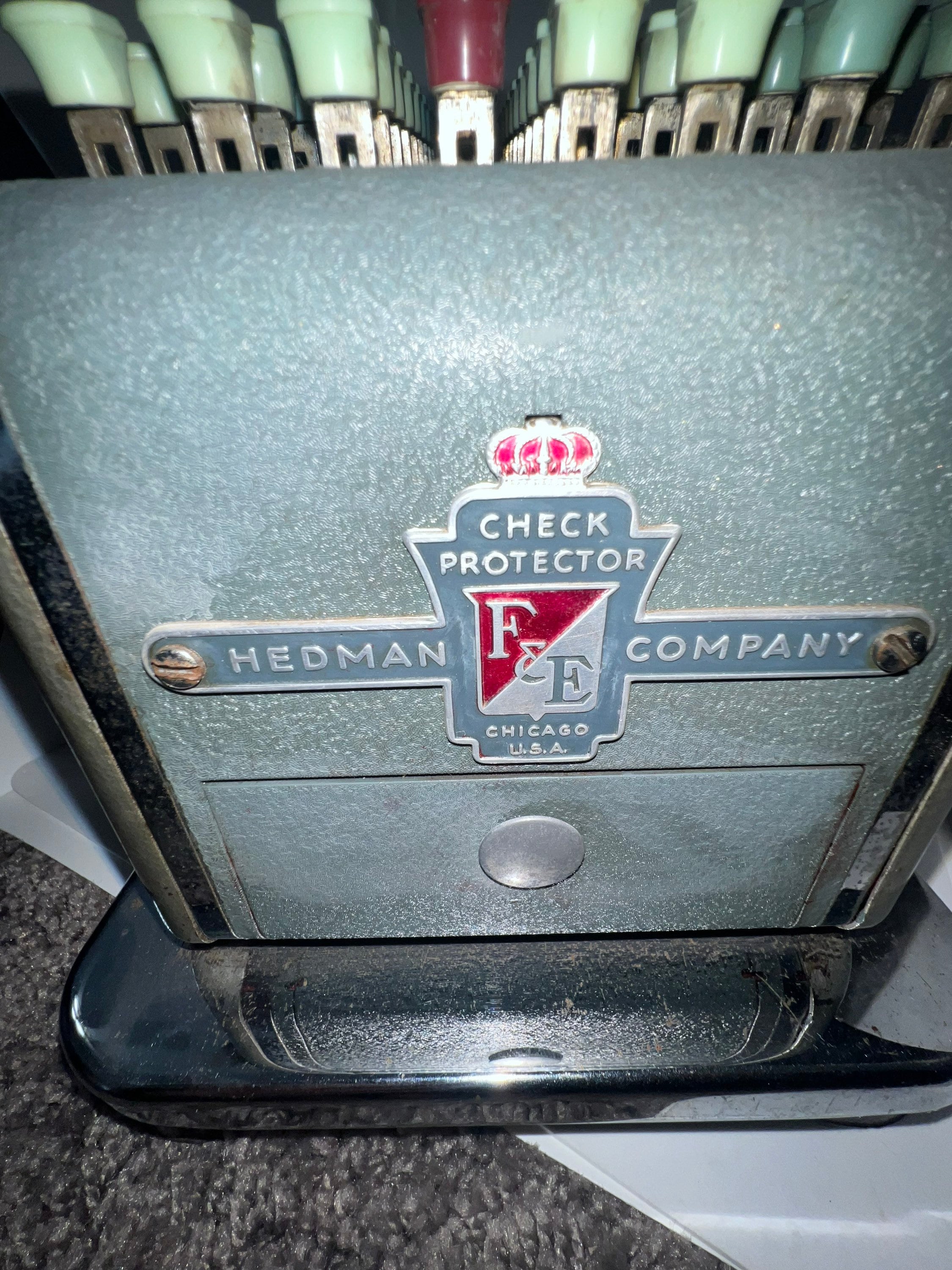 Vintage F&E Check Protector - Etsy