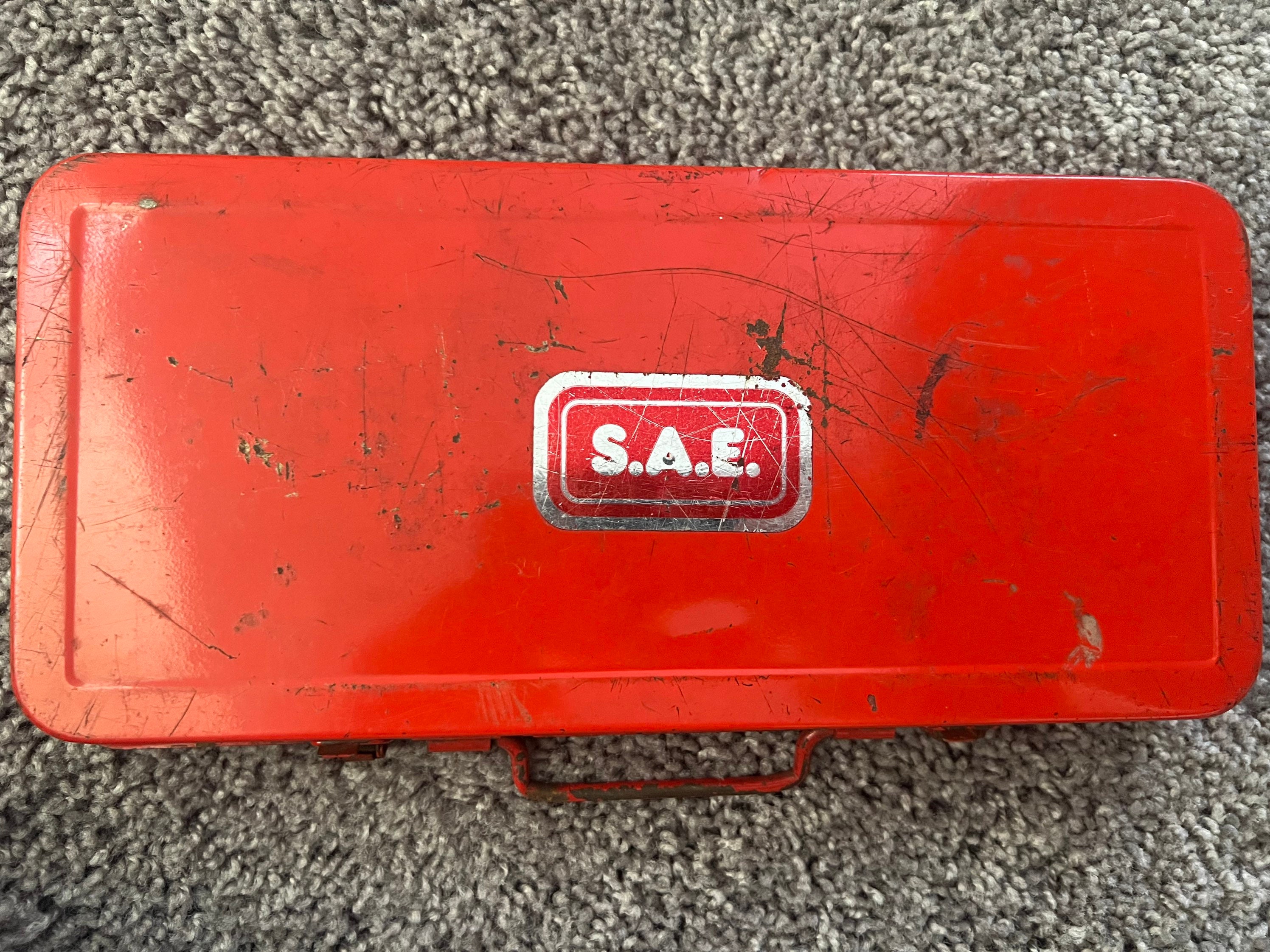 Vintage S.A.E Kmart Socket Wrench Set Etsy