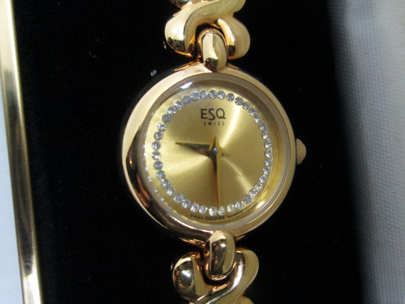 Vintage 2001 Esquire Swiss Womens Watch - image 4