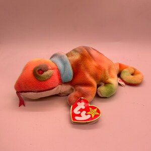 Vintage “Rainbow” The Chameleon TY