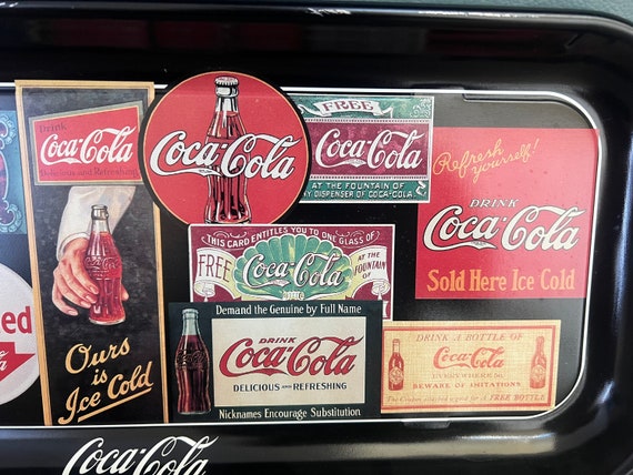 Vintage 1995 Coca Cola Tray Sign Art - Etsy