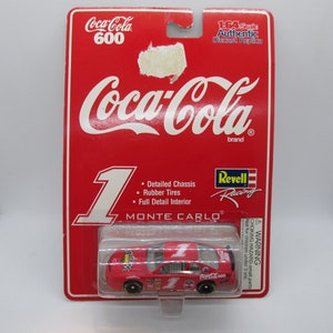 ヴィンテージ コカコーラ 600 本物レプリカ ダイキャスト 1:64 スケール Revell Racing ナスカー モンテカルロ、1997 年