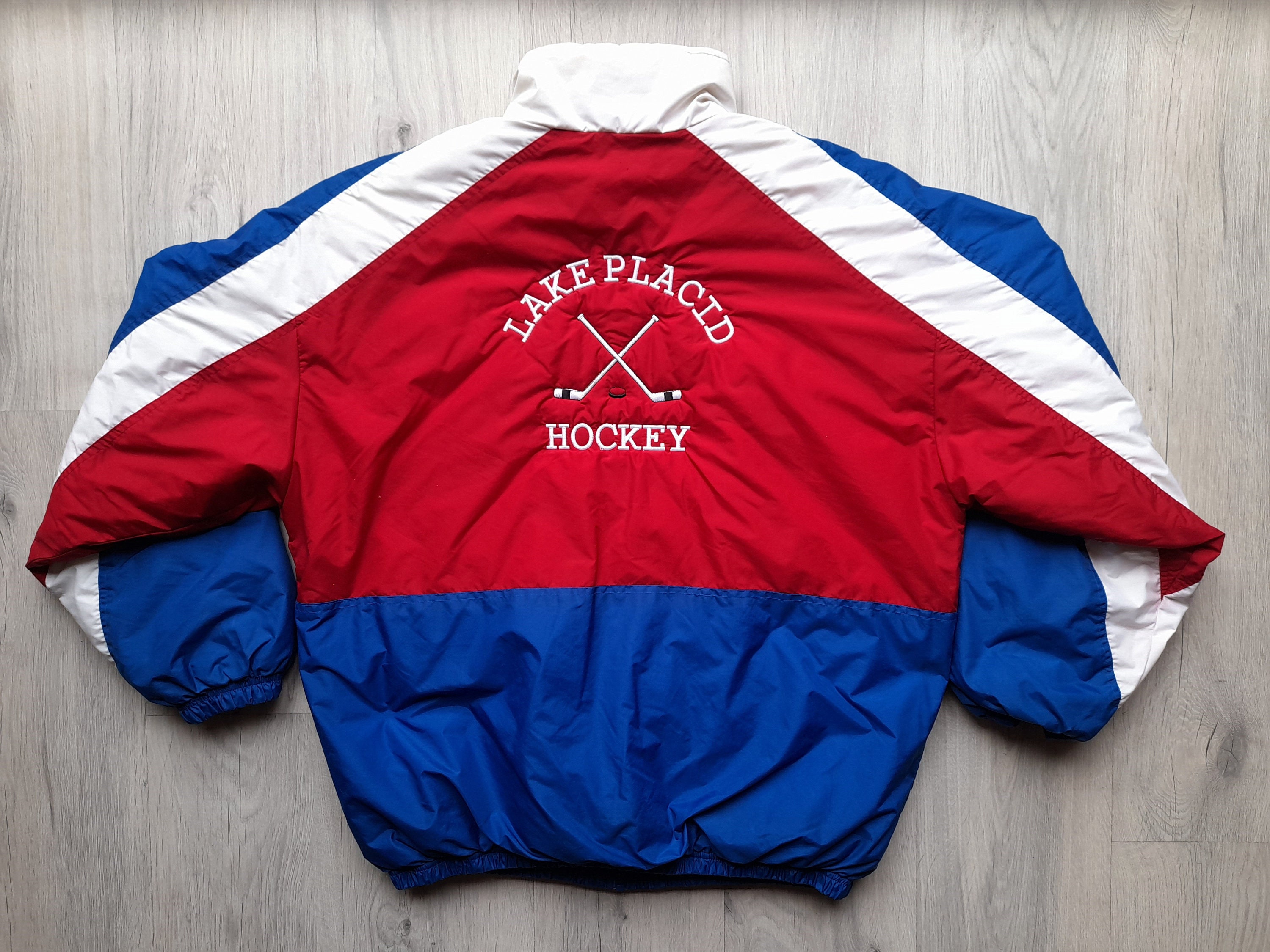 Vintage St.Louis Blues NHL Hockey Starter Heavy Jacket Zip Coat - Size  Large/L