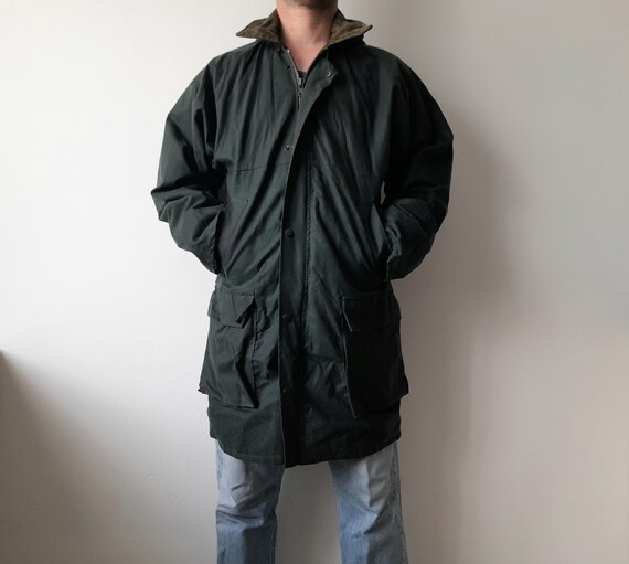 Wax Jacket wax Coat Jacketplaid Jacket 