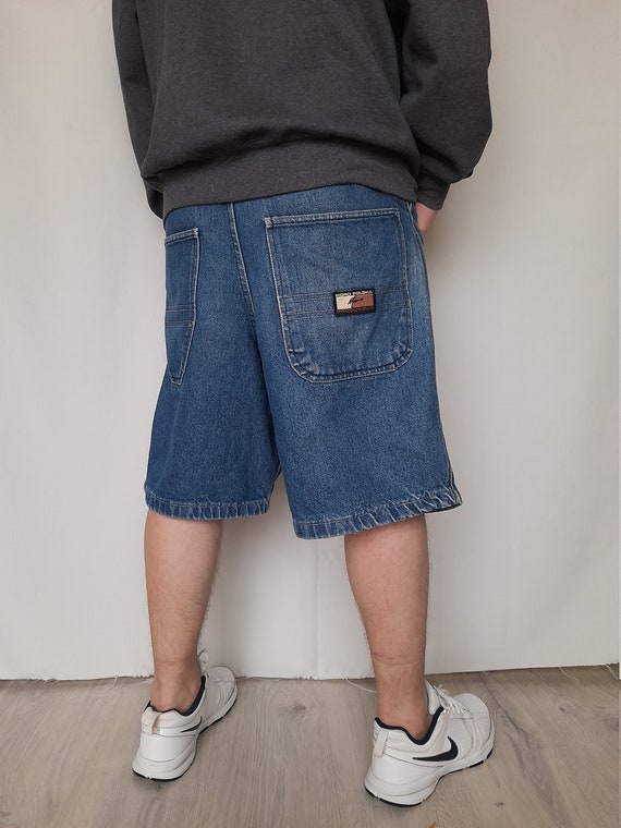 Vintage MORO Baggy Jeans Shorts 90s Hip Hop Clothing size 32 Etsy