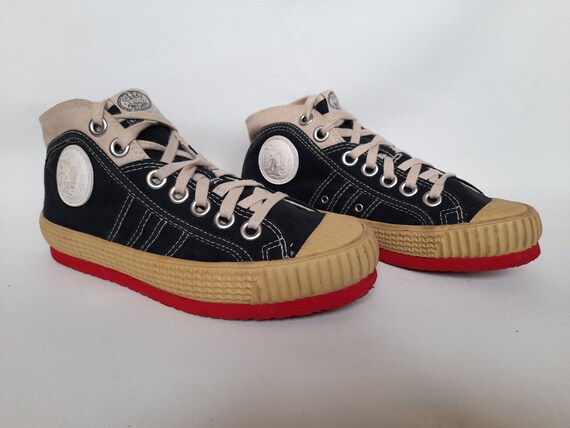 Womens Diesel Rubber Canvas Sneakers EU 