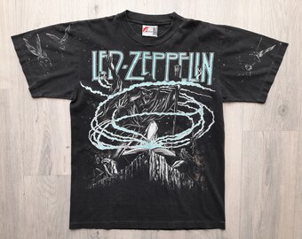Led Zeppelin Shirt Vintage - Etsy Singapore