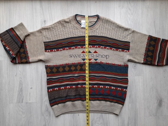 Vintage 90s the Sweater Shop made in 