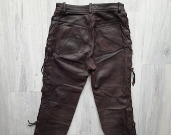 Lace up Pants - Etsy Australia