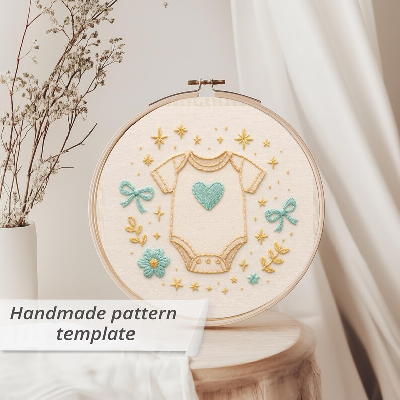 Newborn Baby Embroidery Pattern Designs Bundle Children Gifts Nursery 