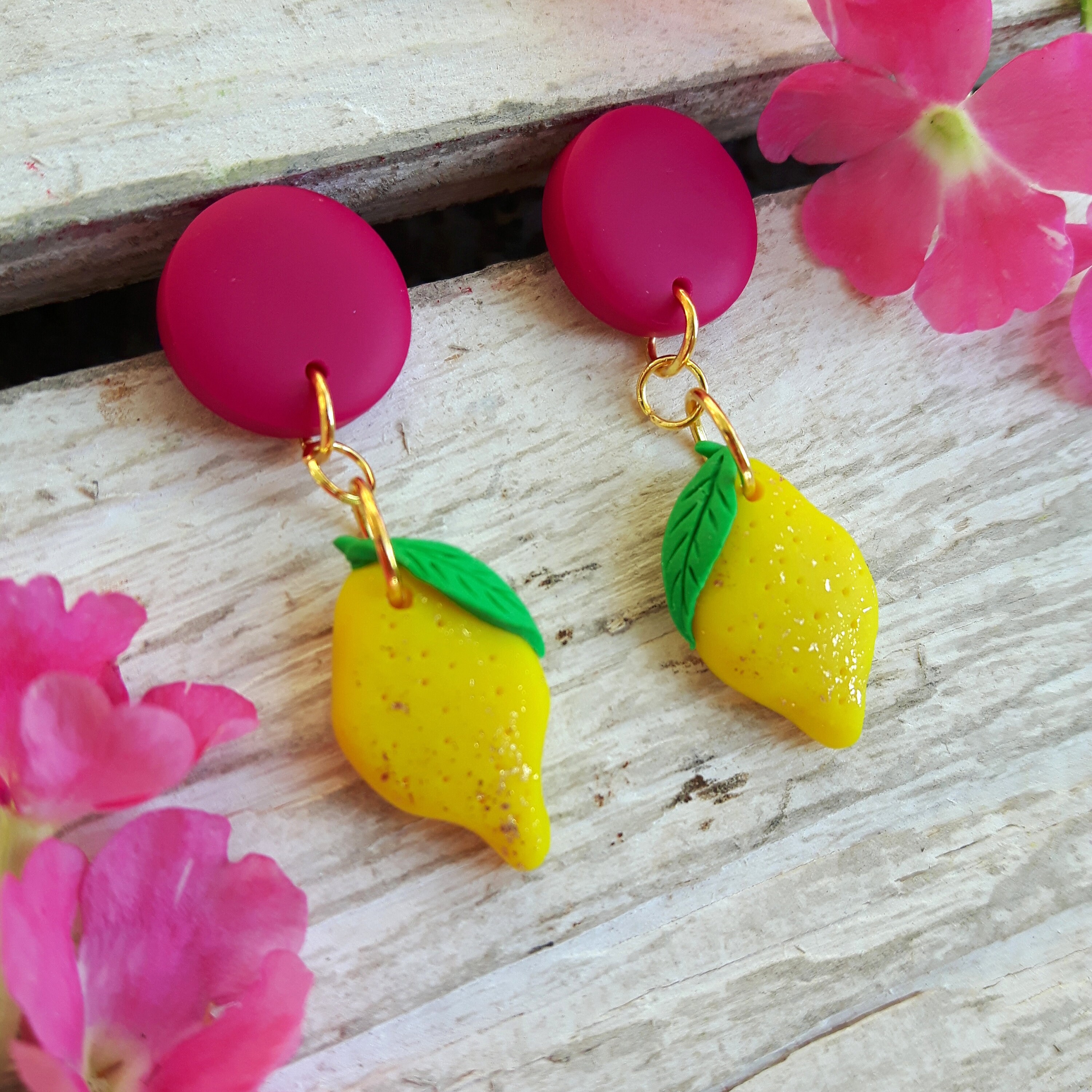 Lemon earrings Clearance