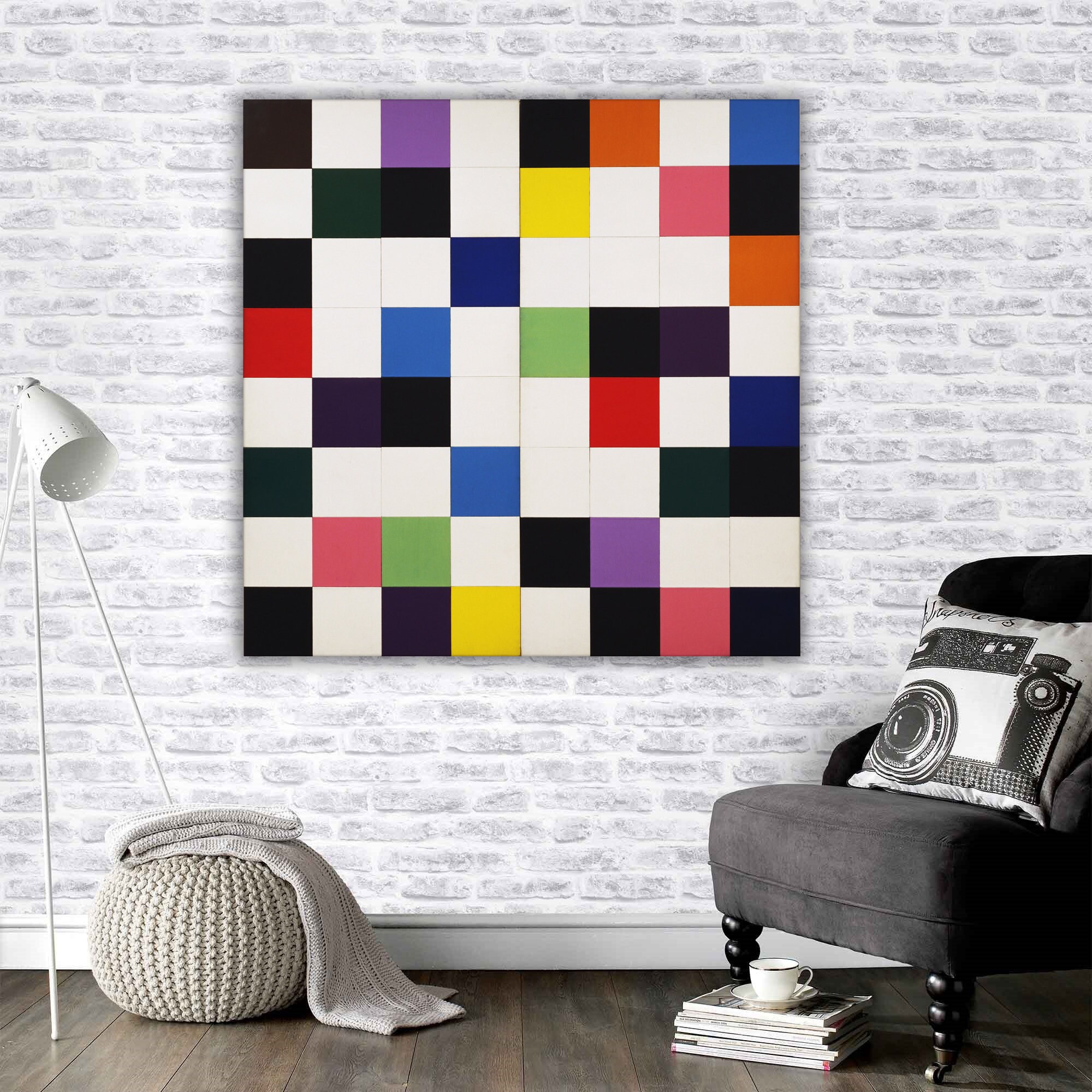 Color Chart Reinventing Color 1950 to Today Geometric Wall - Etsy