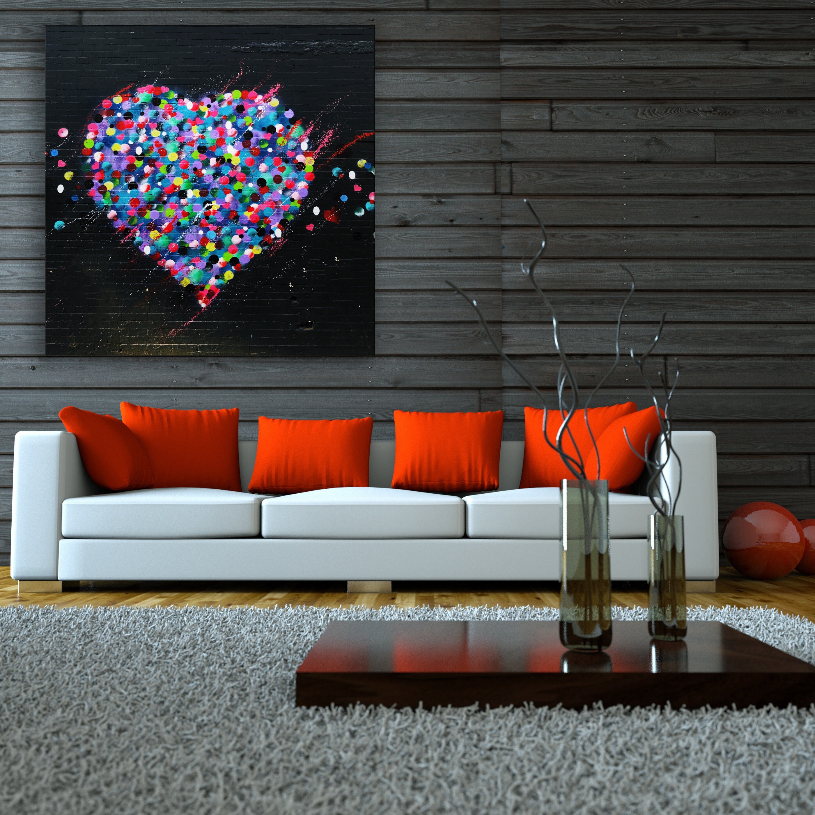 Romantic wall art Modern Canvas Romantic Art Print Art Etsy