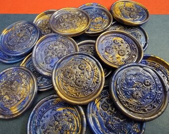Adhesive Wax Seal | Celestial Moon and Stars Wax Seals