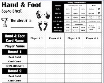 hand and foot canasta two player game play now