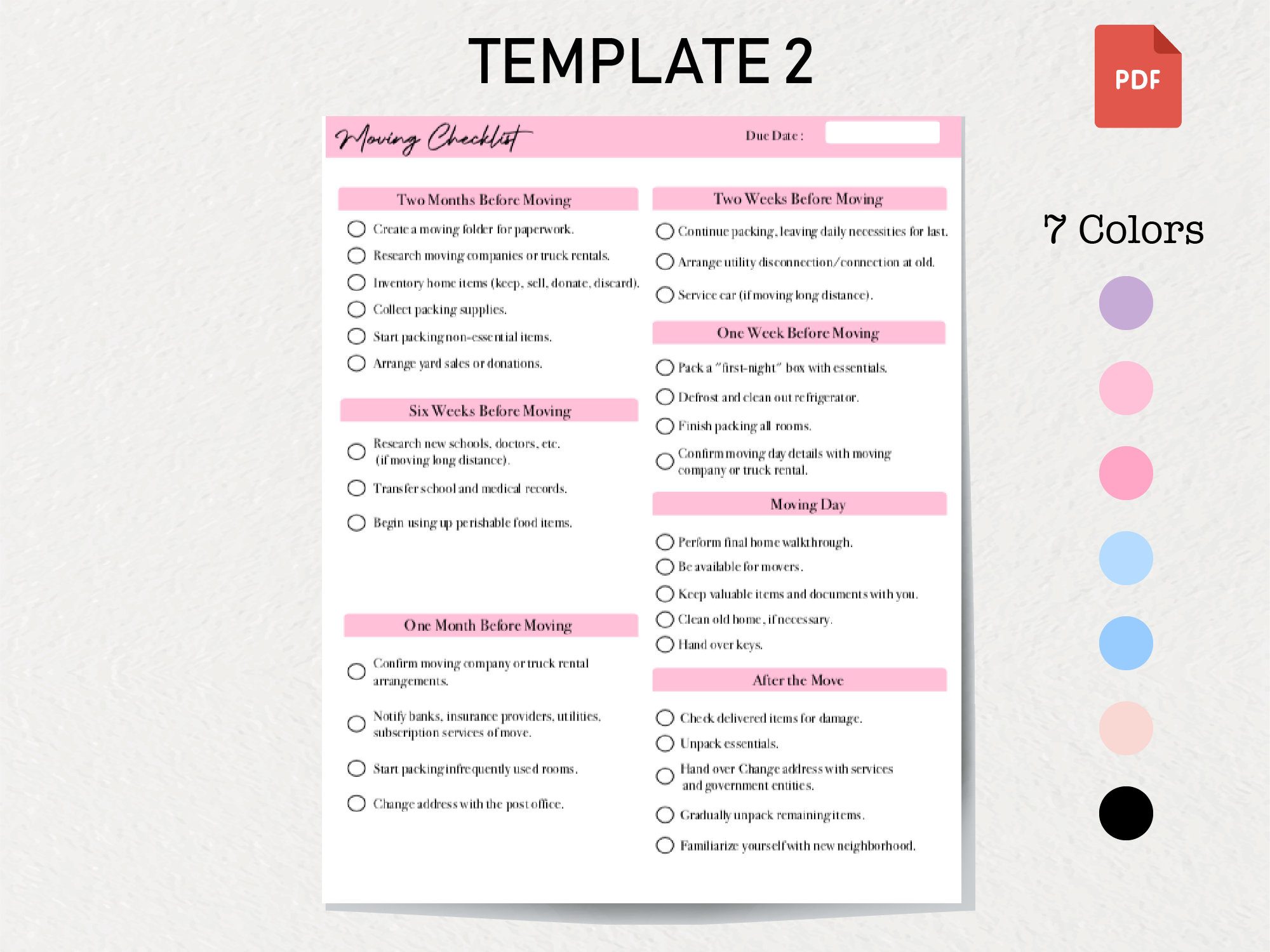 the-ultimate-moving-checklist-moving-house-checklist-organized-move-planner-detailed-moving-checklist-instant-download-pdf-etsy for Free Printable Checklist For Moving House The Ultimate Moving Checklist | Moving House Checklist | Organized Move Planner | Detailed Moving Checklist | Instant Download PDF - Etsy for Free Printable Checklist For Moving House