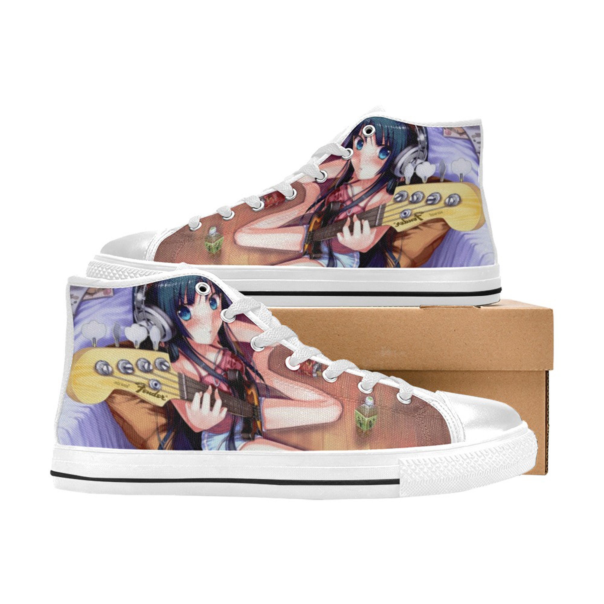 K-ON Mio Akiyama K on themed custom shoes sneakers for fan | Etsy