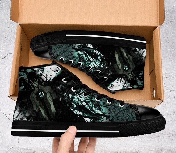 Bleach Anime Ulquiorra Cifer Canvas Shoes Cosplay Shoes Sneakers Black/White Bleach Anime Ulquiorra Cifer Canvas Shoes Cosplay Shoes Sneakers Black/White