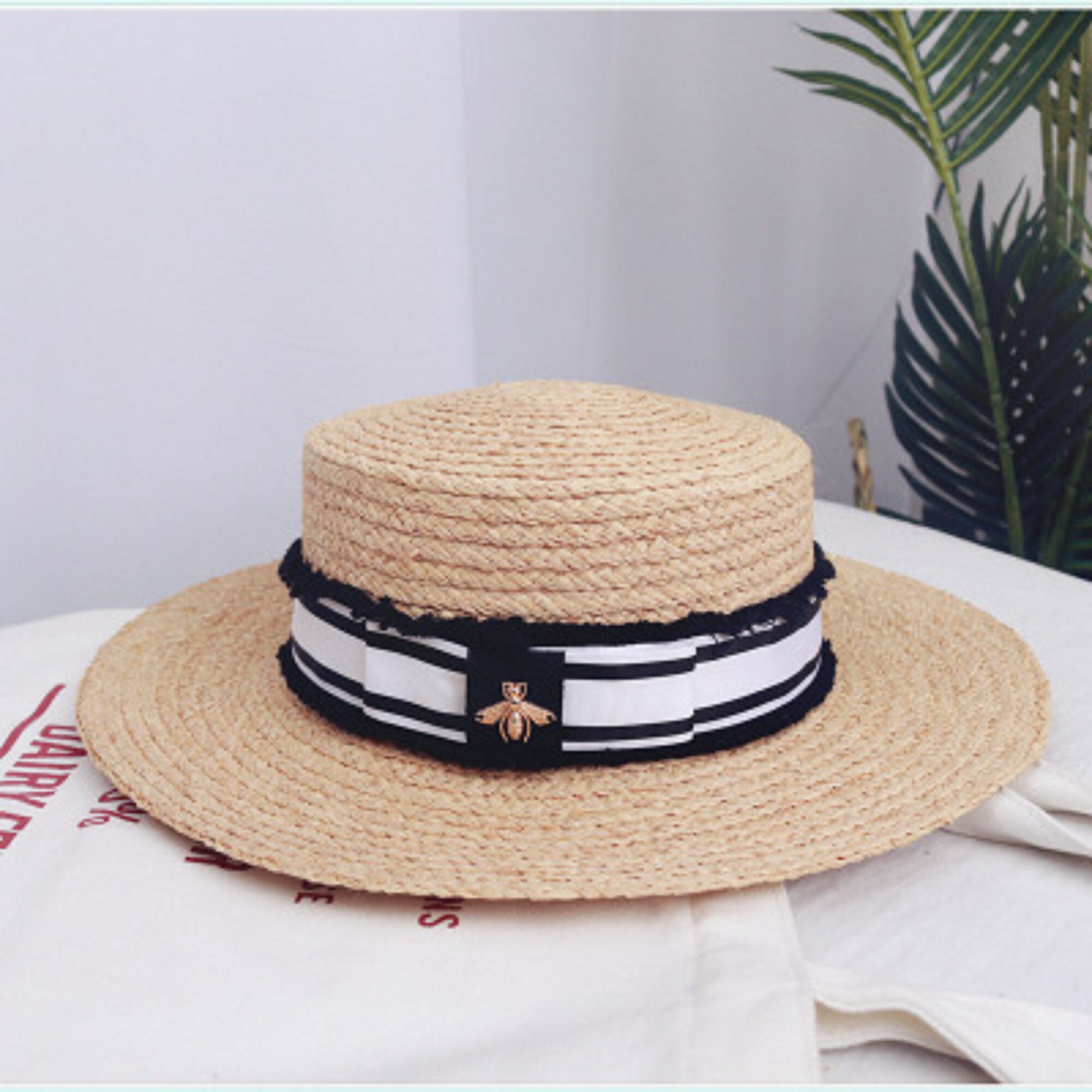 Fashion Summer Hat Beach Hat Shape Bow 