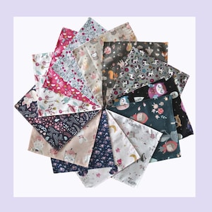 surprise handkerchiefs for girls cotton oekotex, handkerchiefs for girls, zero waste