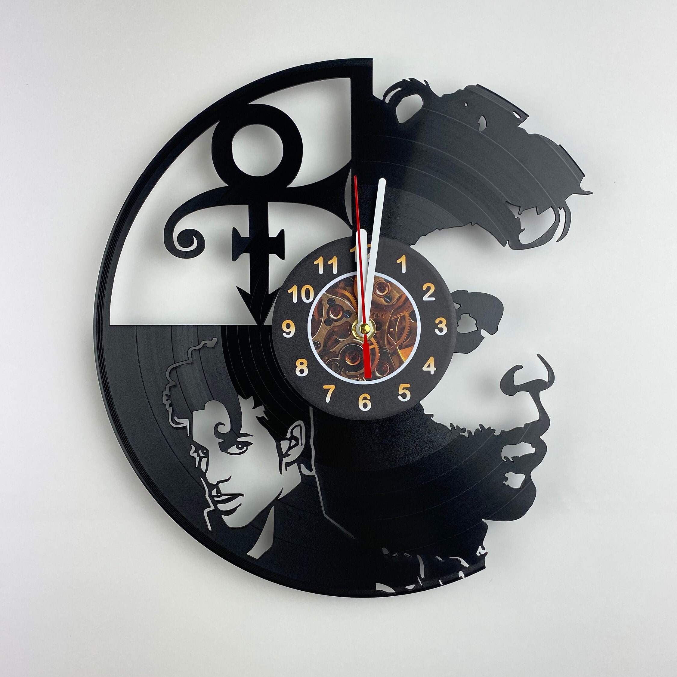 Tool Rock Band Wall Art, Hand Made Clock From Real Vinyl Record LP