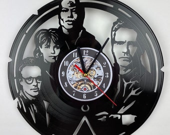 Stargate Vinyl Record Wall Clock - Science Fiction Movie Decor