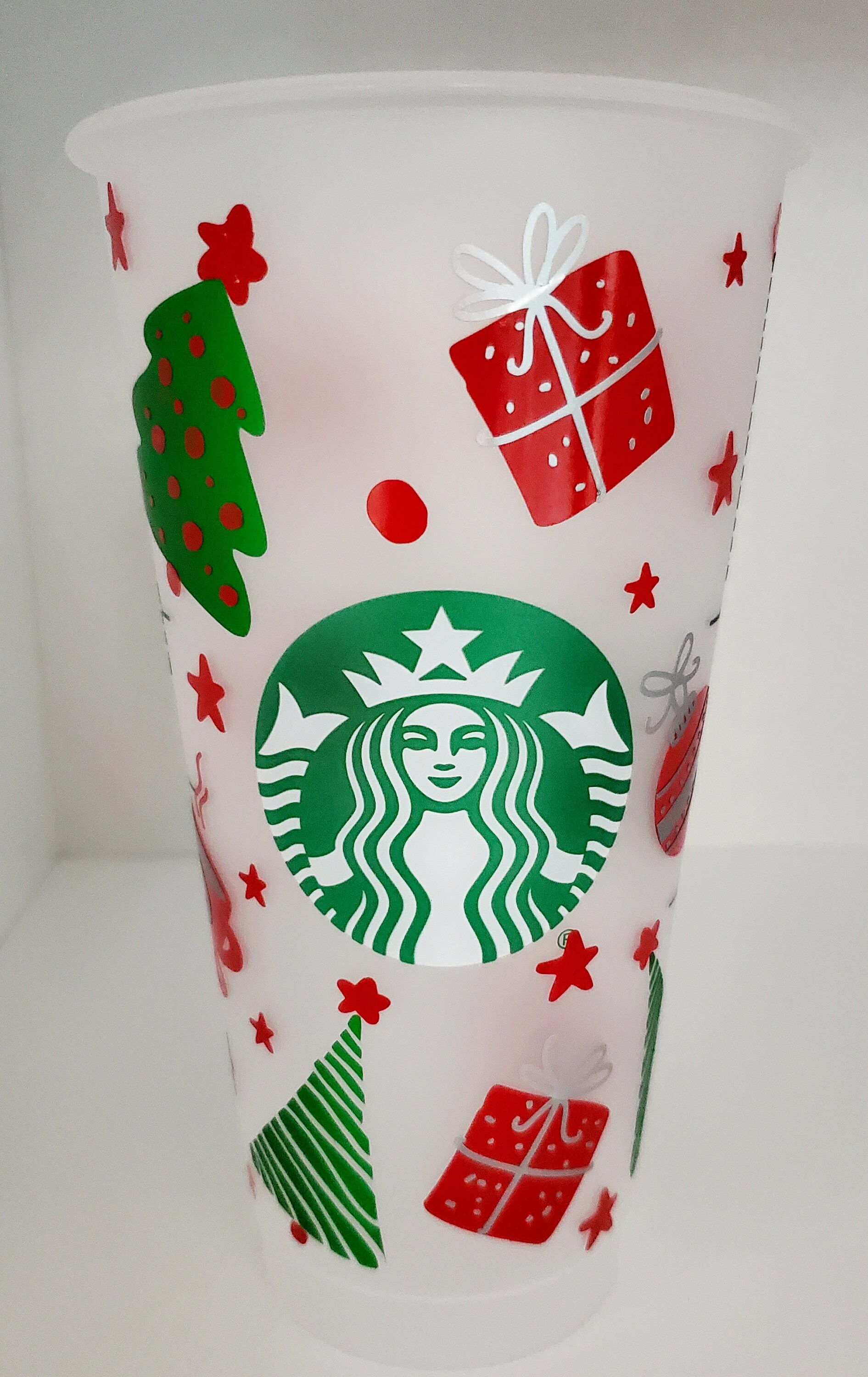 Christmas tree Starbucks cup – Fire Girl Design