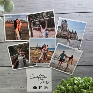 Personalized Photo Magnets - Perfect Gift for any occasion. Fridge Magnets.
