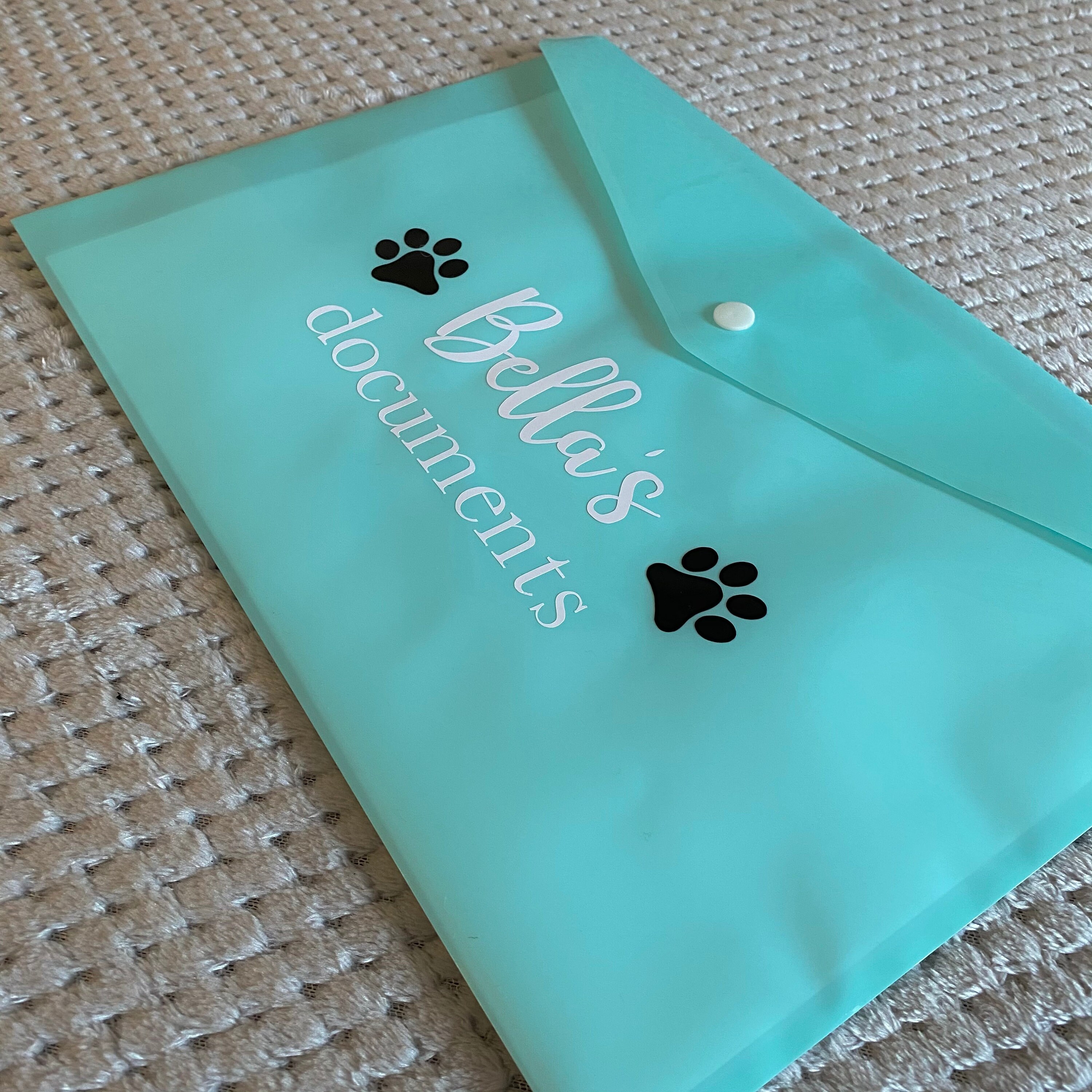 Personalised Dog Documents Holder. Pet Notes Dog Notes Vets Etsy UK