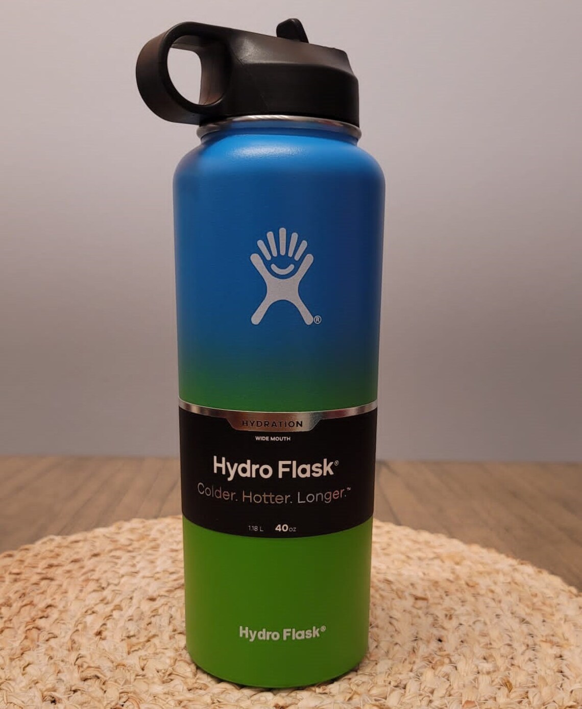 32oz Hydro Flask Straw Lid Water Bottle Multi Color Stainless Etsy