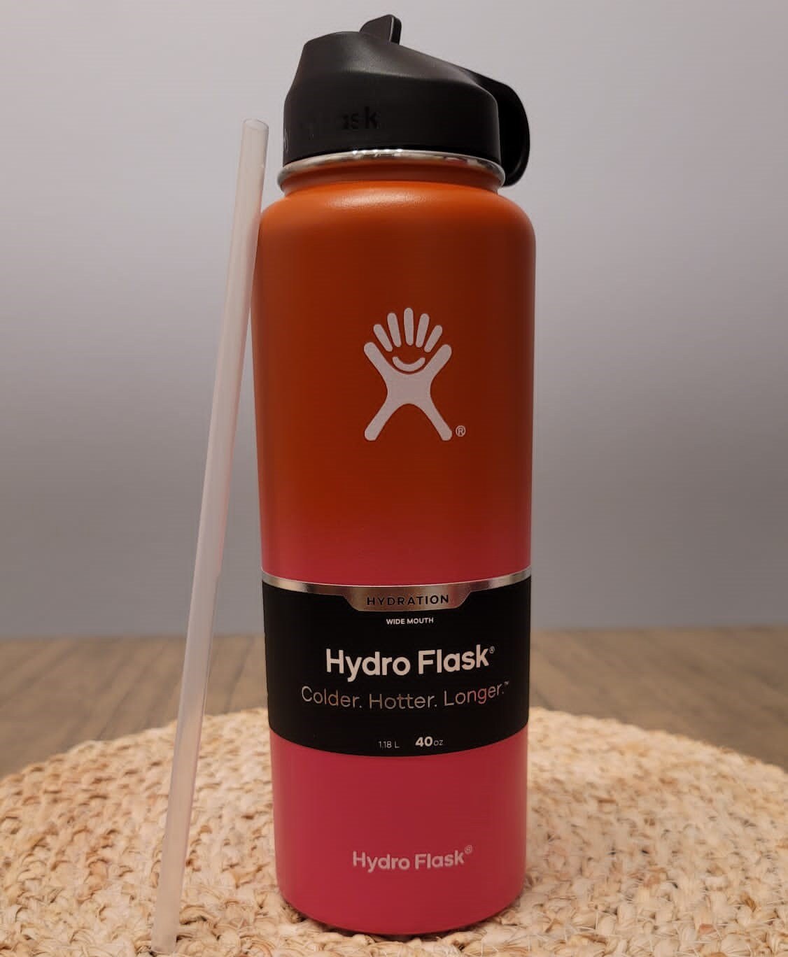 32oz Hydro Flask Straw Lid Water Bottle Multi Color Stainless Etsy