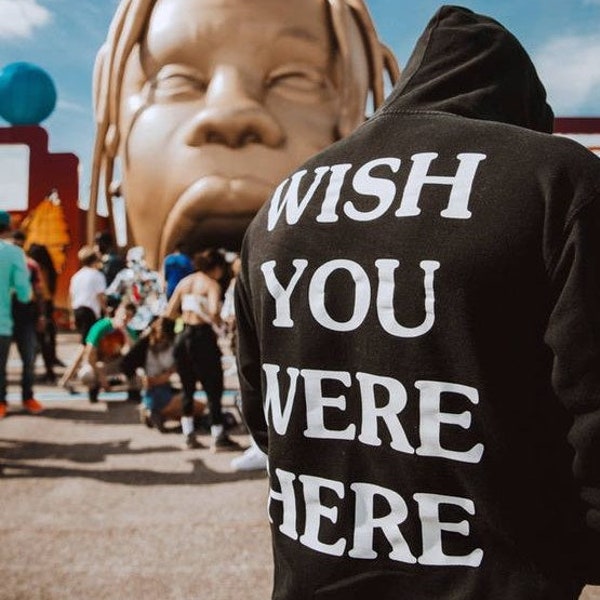 Wish You Were Here ~ Travis Scott Shirt ~ Unisex ~ Streetwear