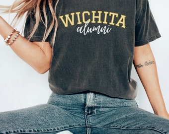 Wichita State University Alumni Tshirt, WSU Alumni Gift, Graduation Gift, WSU Shockers Tshirt, Shockers Graduation Gift, Go Shox Tshirt