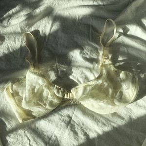 Vintage Christian Dior Lace Bra Brand New 36C