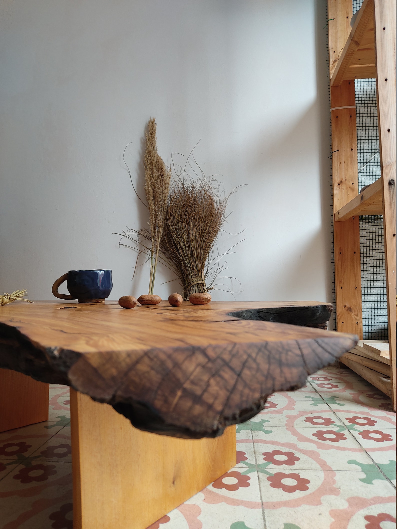 Olive wood coffee table Etsy